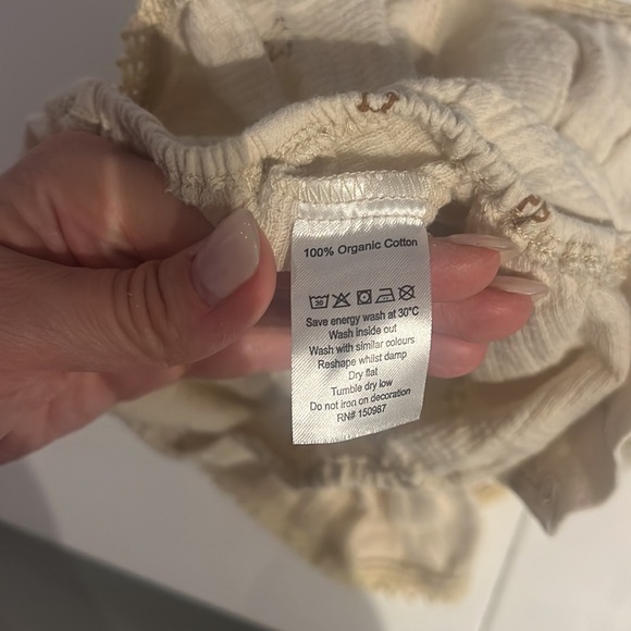 Quincy Mae Organic Cotton Dress Never Worn 3-6 month - Picture 5 of 5